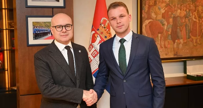Stanivuković se u Beogradu sastao sa Vučevićem