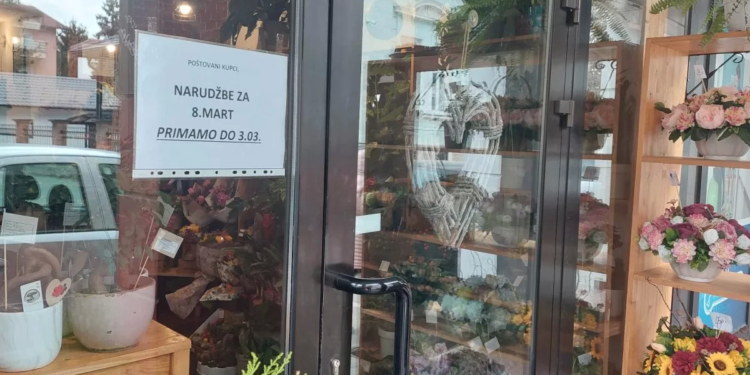 Banjalučani u februaru naručivali cvijeće za Dan žena