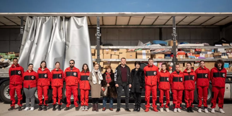 Kamion sa humanitarnom pomoći krenuo iz Banjaluke ka ugroženom stanovništvu Turske