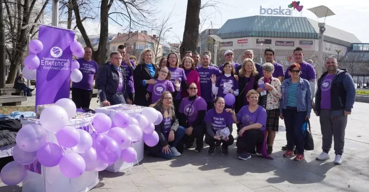 Obilježen Svjetski dan pružanja podrške osobama sa epilepsijom, zgrada Gradske uprave večeras u ljubičastoj boji