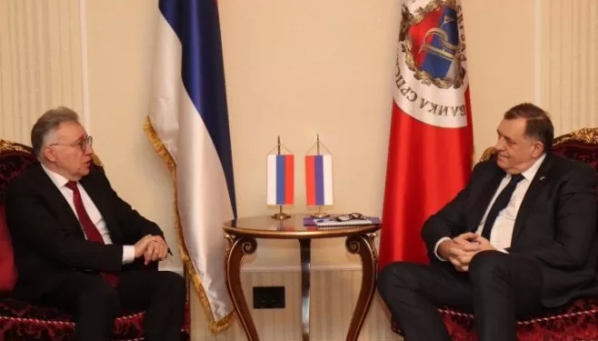 Dodik upoznao Kalabuhova o pokušaju otimanja imovine Srpske