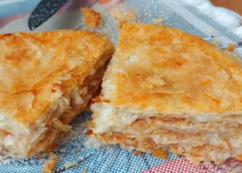 Neobičan spoj, fantazija ukusa – pita sa jabukama i bananama (VIDEO)