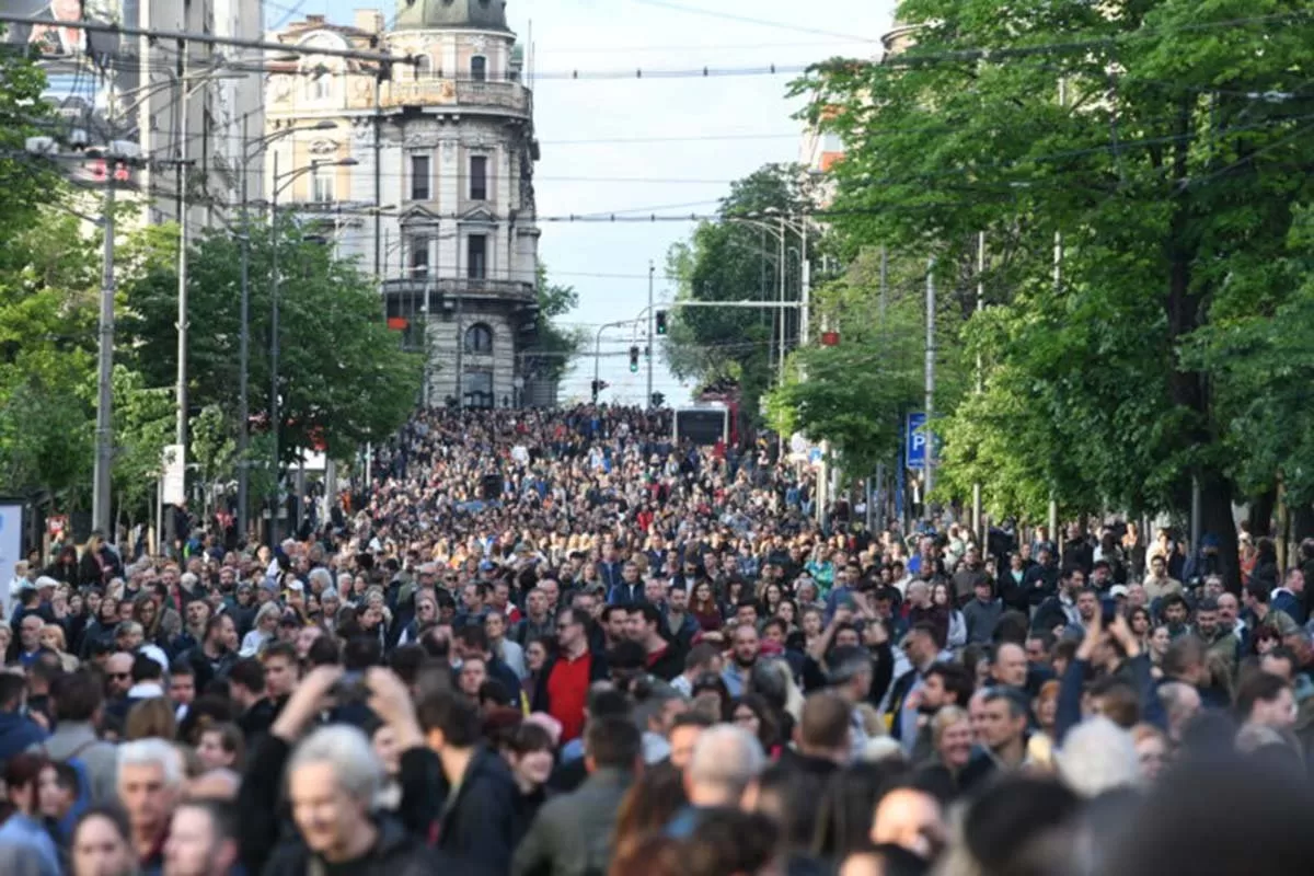 Protestni skup “Srbija protiv nasilja”
