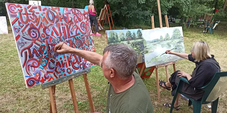 Slikari s četiri kontinenta stvaraju na likovnoj koloniji u Srpcu