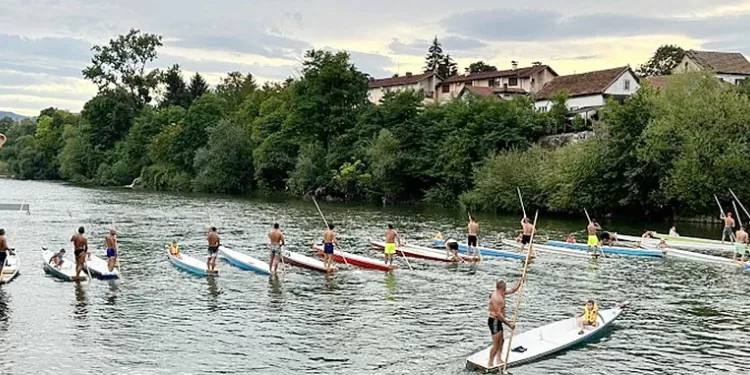 Babićeva i Zamolo pobjednici trke dajak čamaca na Vrbasu (FOTO)