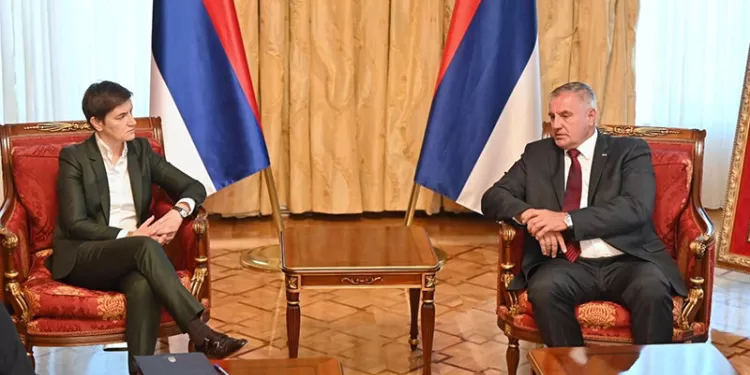 Počeo sastanak Viškovića i Brnabićeve