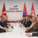 Sastanak delegacija Socijalističke partije Srpske i Pokreta socijalista u Banjaluci
