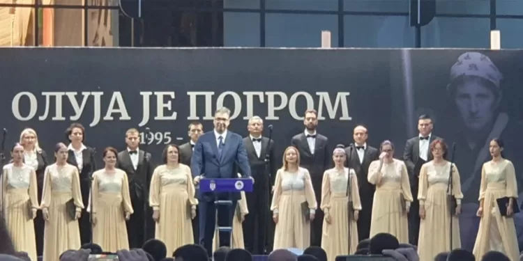 Vučić: Cela Evropa ćuti o “Oluji”- najvećem etničkom čišćenju na evropskom tlu od 1945.