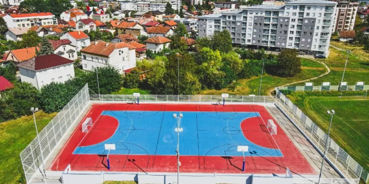 Obnovljeni sportski tereni u naselju Kočićev vijenac