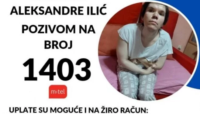Aleksandri Ilić iz Šipova potrebna naša pomoć