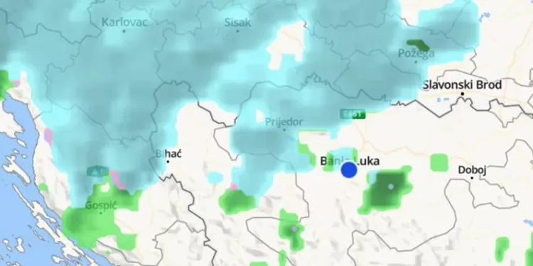 Nevrijeme stiglo u Hrvatsku, meteo radar pokazuje da ide ka BiH