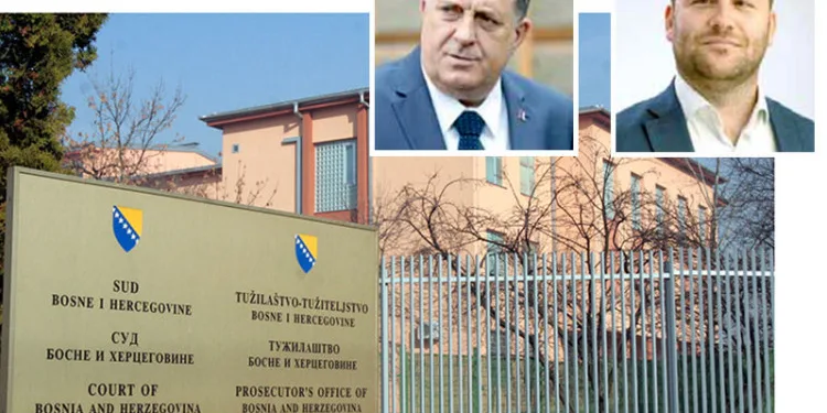 Sud BiH odbio zahtjev da se Dodikov i Lukićev predmet objedine