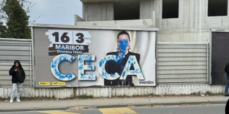 Cecini bilbordi u Hrvatskoj uništeni: “Ne dotiču me ekstremne manjine, muzika ne zna za politiku”