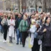 Rijeka ljudi na tuzlanskim ulicama u mirnoj šetnji za ubijenu Amru