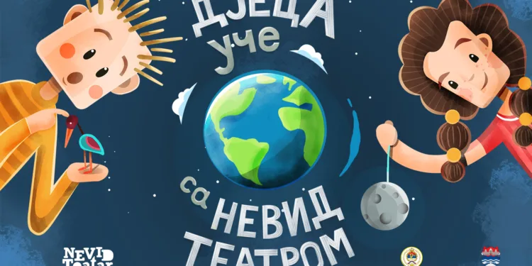 Djeca uče sa Nevid Teatrom širom Banjaluke od 14. februara do 8. marta