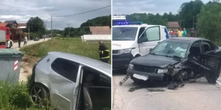 U teškoj nesreći kod Bratunca četvoro povrijeđenih, jedna osoba poginula