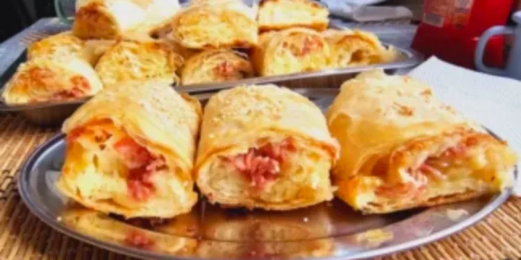 Šuškava pita sa sirom i šunkom