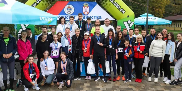 Trka srpskog jedinstva i zastave u Banjaluci: Pobjednici Jelena Kosić i Mlađen Samardžić