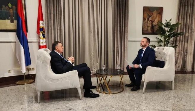 Dodik: Srpskoj iz Sarajeva mogu samo salutirati; Ne možete nešto udariti što ne postoji