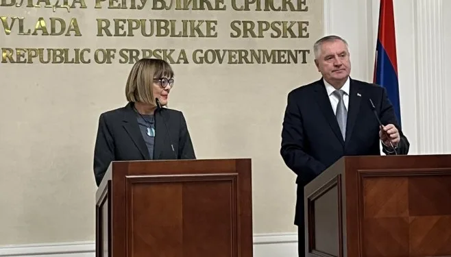 Višković-Gojković: Nastavak saradnje Srpske i Srbije u brojnim oblastima
