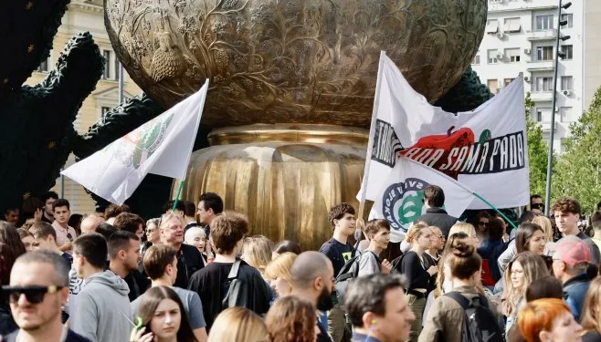 Protest studenata u blokadi pod nazivom “Hoćemo izbore”