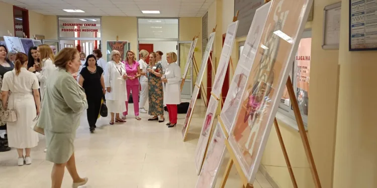 Studenti izradili umjetničke plakate za Dom zdravlja Banjaluka