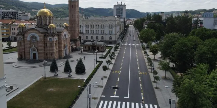 Obustava saobraćaja u centru Banjaluke u utorak
