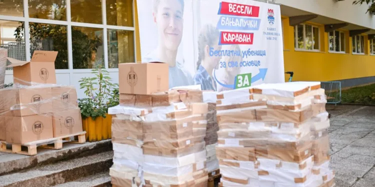 Besplatni udžbenici za osnovce stigli u Banjaluku, objavljen plan raspodjele