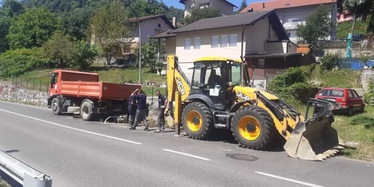 Vodovod: Radovi na Laušu, Pobrđu, Bulevaru, u Ritanima, Kolima, Mišinom Hanu…
