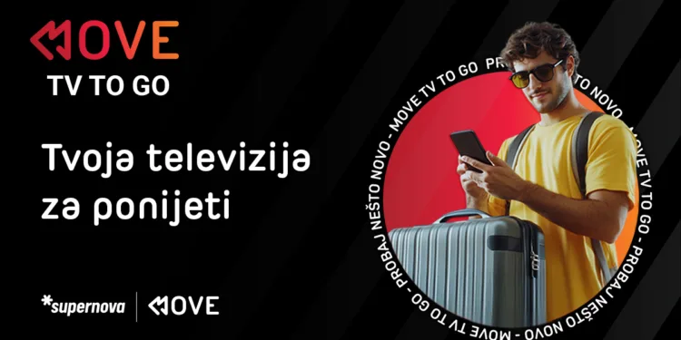 Supernova nudi TV zabavu u pokretu sa MOVE TV TO GO
