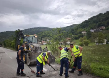 Sanacija udarnih rupa na području grada