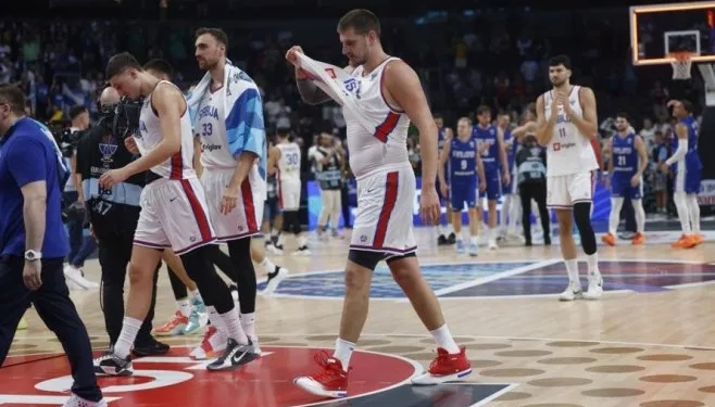 Reprezentacija Srbije zauzela deseto mjesto na Evrobasketu