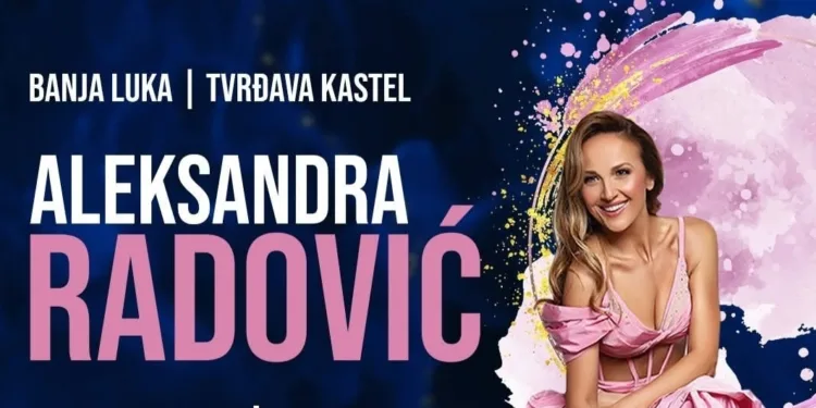 Koncert Aleksandre Radović u petak na Kastelu