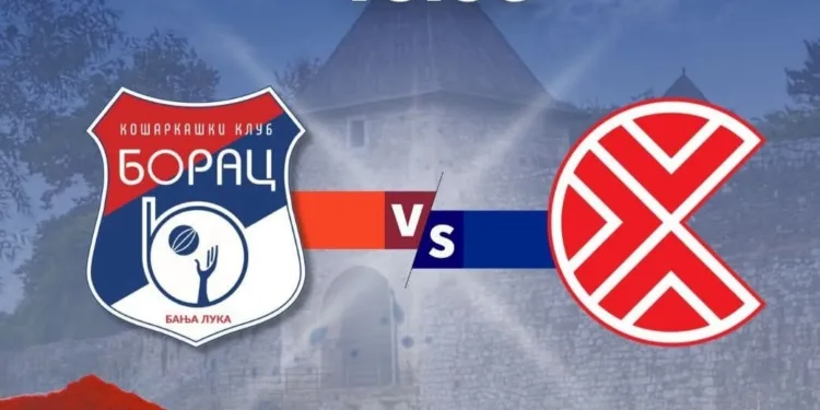 Košarka u Boriku u srijedu: Borac – Cibona Zagreb, ulaz slobodan