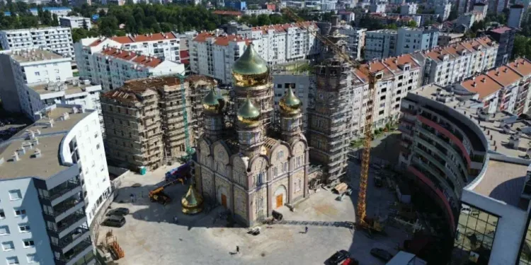Poziv vjernicima: Prva Liturgija u srpsko-ruskom hramu u Banjaluci 21. septembra