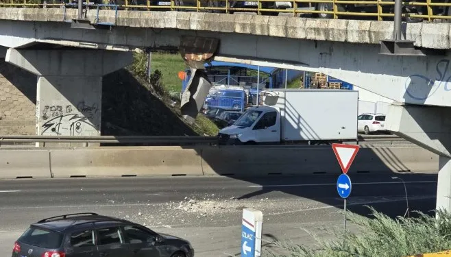Zatvoren nadvožnjak u Trnu zbog oštećenja – obustava saobraćaja do 60 dana