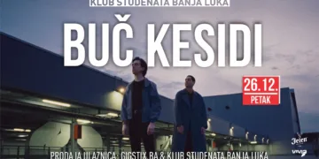 Muzički decembar u Klubu studenata Banjaluka – stižu M.O.R.T. i Buč Kesidi