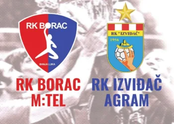 Borac m:tel – Izviđač Agram u srijedu u dvorani Centar