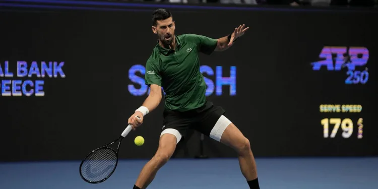 Nole juriša na 101. titulu: Đoković u finalu turnira u Atini, Hanfman nemoćan