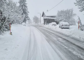 U Kneževu izmjereno 55 centimetara snijega, putevi prohodni; Apel vozačima – ne krećite bez zimske opreme