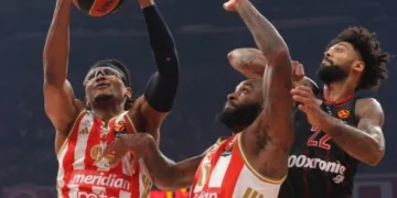 Košarkaši Crvene zvezde velikim preokretom pobijedili  Olimpijakos