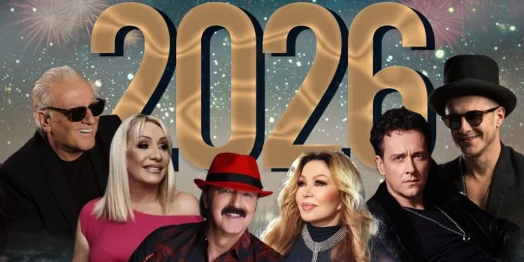 Doček 2026. na trgu u Herceg Novom: Tri dana provoda uz regionalne muzičke zvijezde
