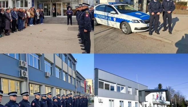 Policija u Srpskoj zaustavila vozila i upalila rotacije u znak sjećanja na kolegu Radenka Bašića