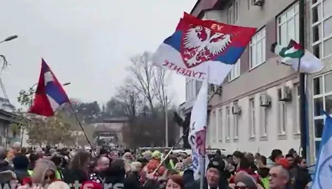 Protest studenata u Novom Pazaru, traže uvođenje prinudne uprave na DUNP-u