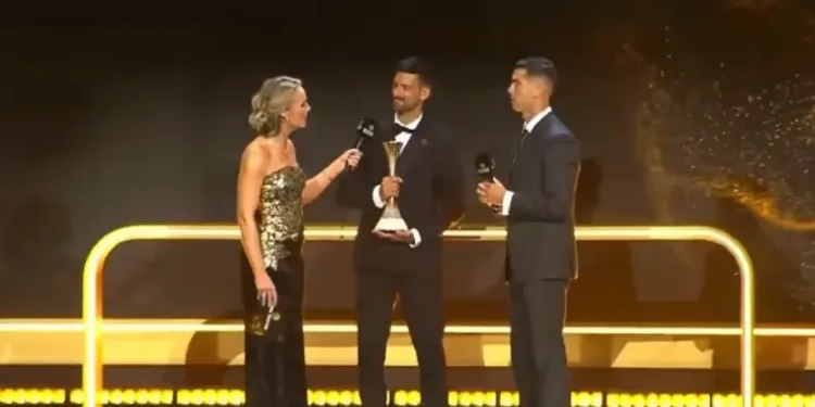 Đokoviću nagrada za dostignuća u sportu, uručio mu Ronaldo