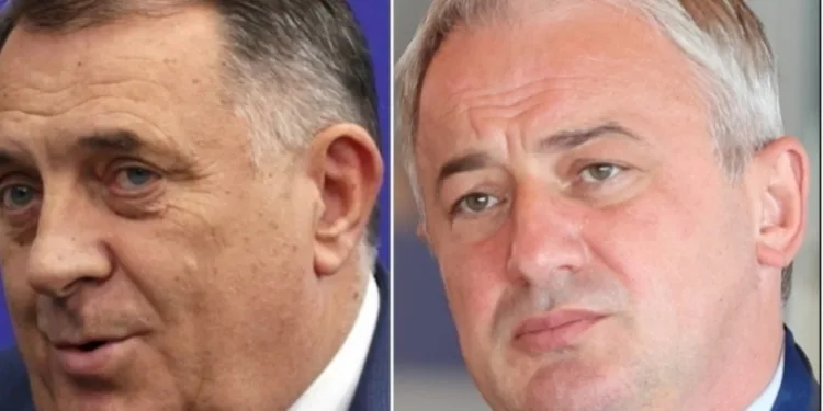 Dodik prozvao Borenovića, on mu odgovorio
