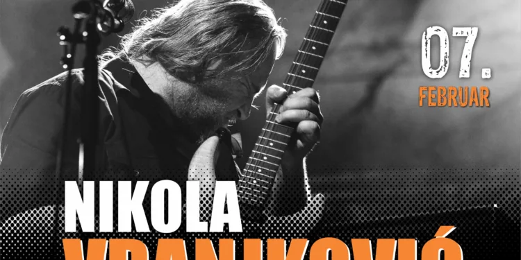 Autentični zvuk Nikole Vranjkovića 7. februara u Klubu studenata Banjaluka