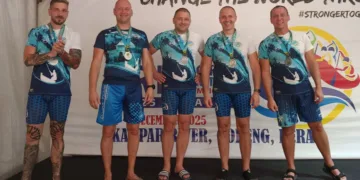 Dajak klubu srebro na Svjetskom prvenstvu u raftingu u Maleziji