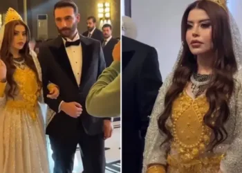 Prizori sa luksuznog vjenčanja: Mlada zbog težine zlata jedva stajala na nogama (VIDEO)