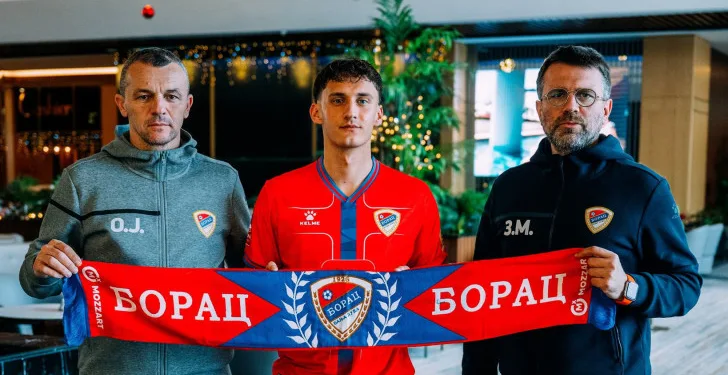 Omar Sijarić novi fudbaler Borca, priključio se ekipi u Antaliji